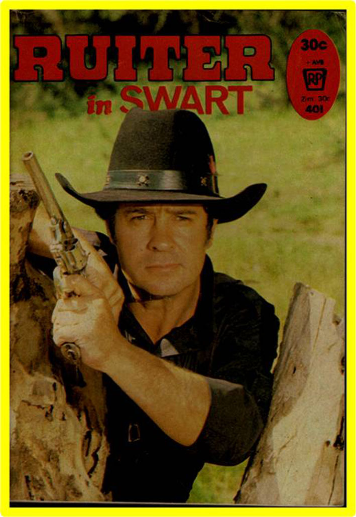 Ruiter in Swart